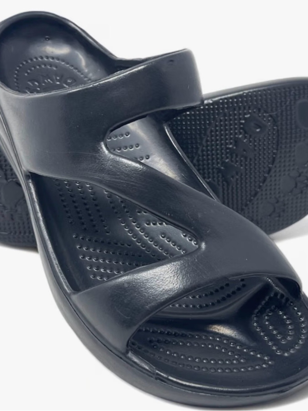 Dawgs Black Women’s Slip-On Casual Sandals